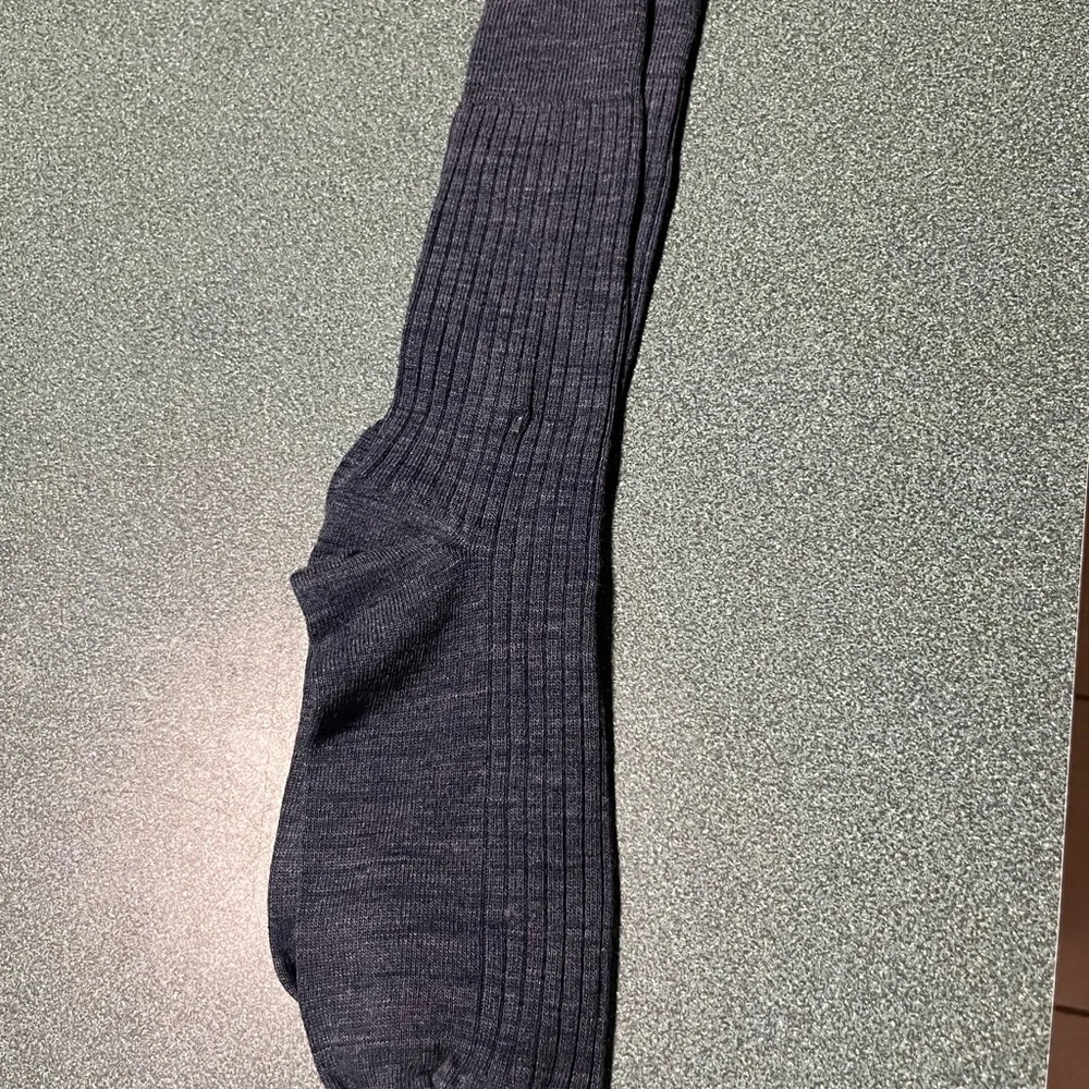 !Ribbed Dress socks men’s size 6-10
